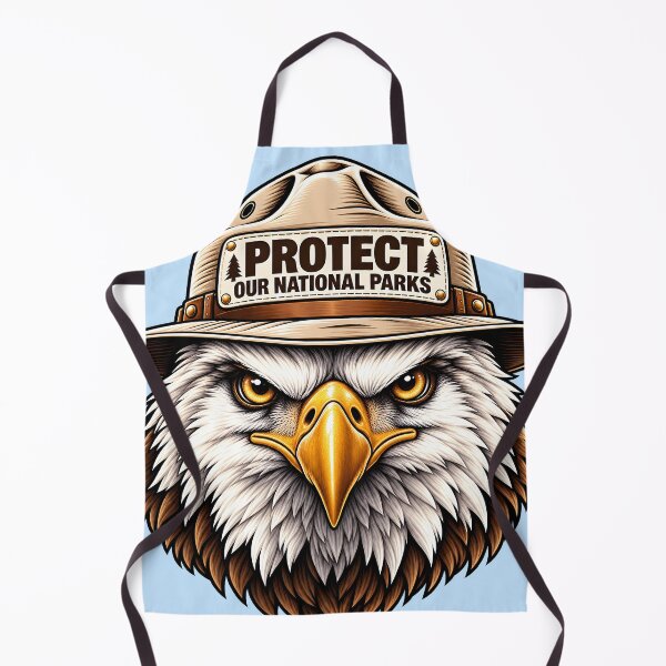 Item preview, Protect Our National Parks – Eagle Wildlife Protection Design designed and sold by WAUZ.