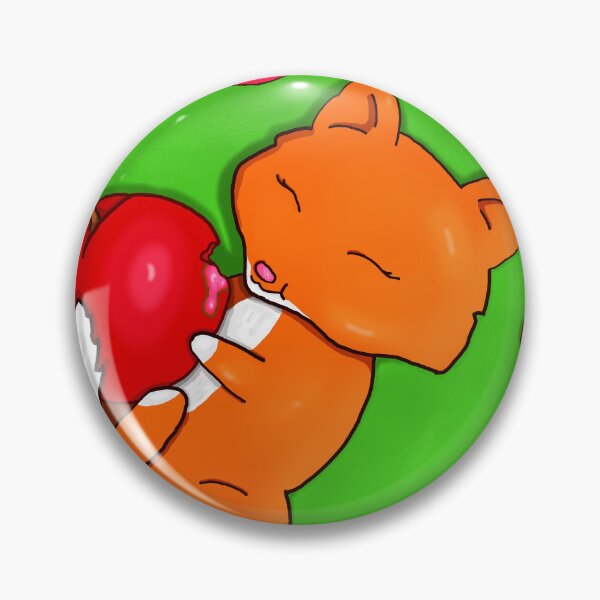 Item preview, Fox enjoying cherry treat designed and sold by Sivyant.