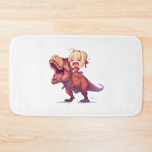 Item preview, Saber Nero Claudius Fate Grand Order Chibi Dinosaur designed and sold by Dashsopaner.