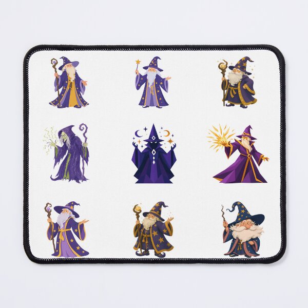 Item preview, Sticker Pack | Fantasy Wizard Cartoon | Magical Wizards & Witches designed and sold by DigiArt8Design.