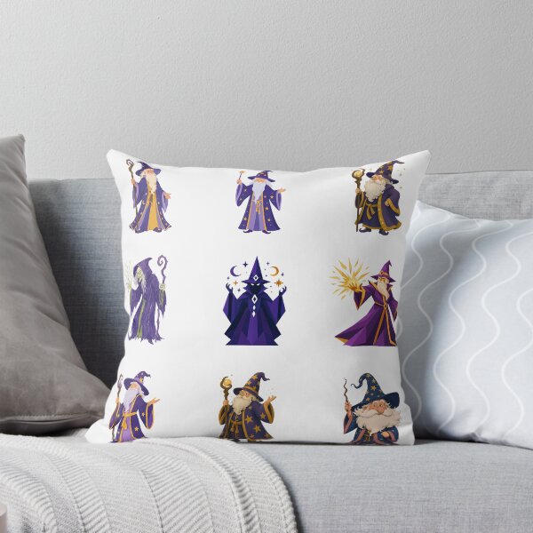 Item preview, Sticker Pack | Fantasy Wizard Cartoon | Magical Wizards & Witches designed and sold by DigiArt8Design.