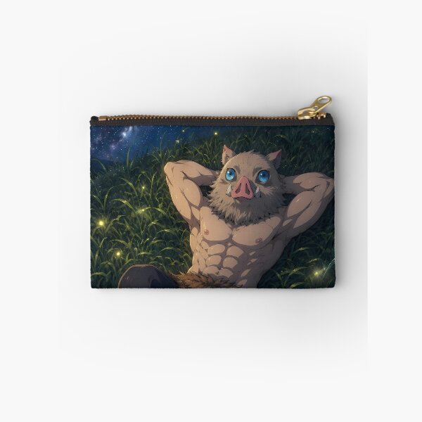 Item preview, Inosuke Hashibira Demon Slayer Firefly Meadow Starry Night designed and sold by Dashsopaner.