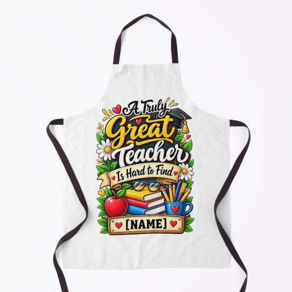 Item preview, A Truly Great Teacher Appreciation Quote with Floral School Design designed and sold by ismai6.