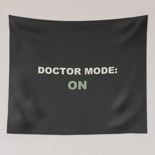 Item preview, Doctor Mode: On - Doctor designed and sold by RetroThreadWorks.