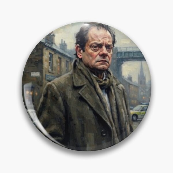 Item preview, A Touch of Frost Crime Drama Fine Art Tribute designed and sold by Art's Diner.