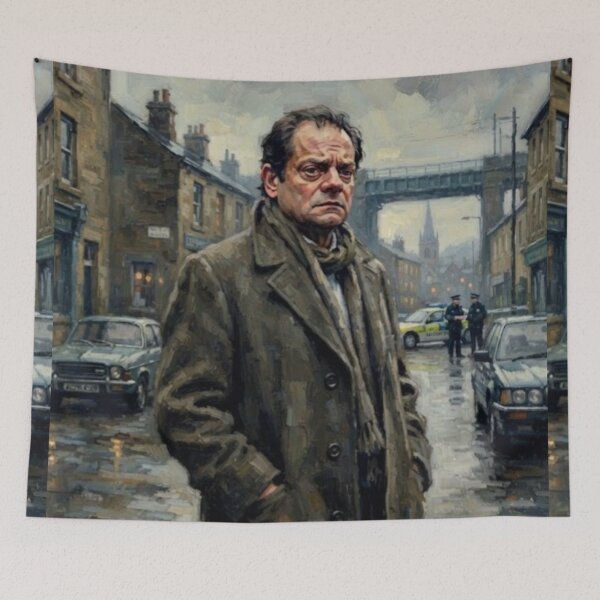 Item preview, A Touch of Frost Crime Drama Fine Art Tribute designed and sold by Art's Diner.