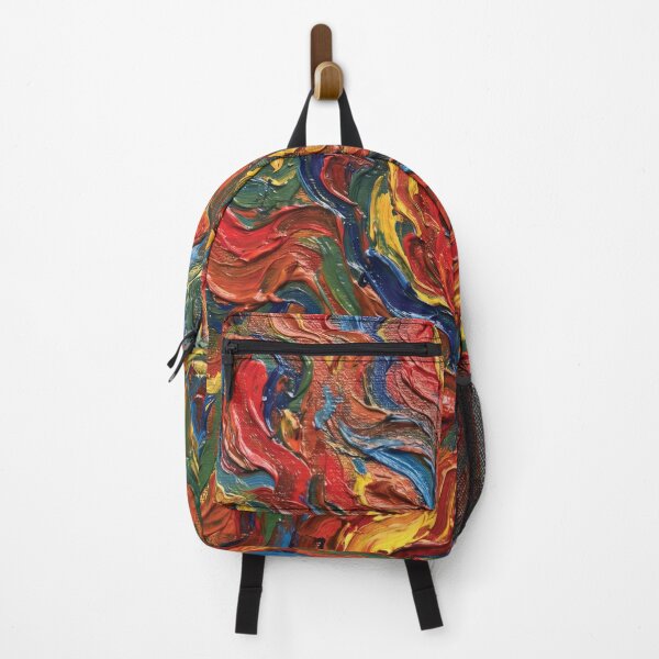 Item preview, Vibrant Summer Glare Impasto Texture designed and sold by Designial.