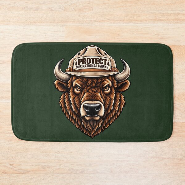 Item preview, Protect Our National Parks – American Bison Conservation Design designed and sold by WAUZ.
