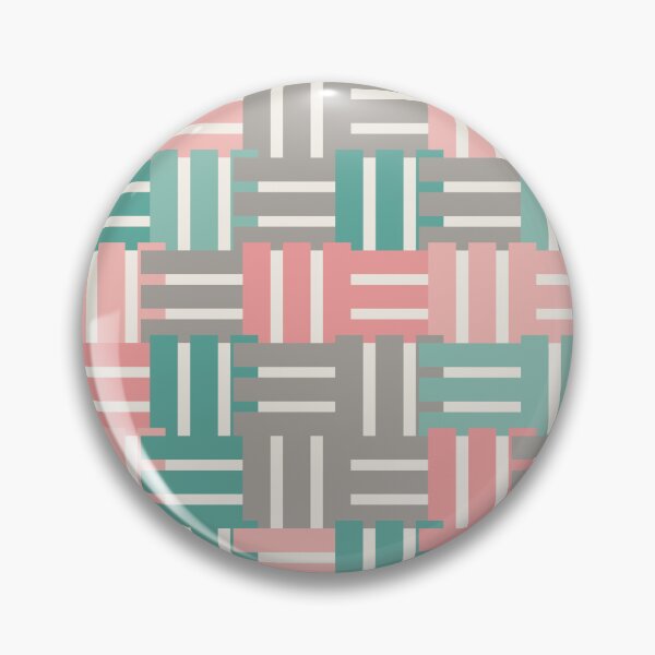 Item preview, Woven Blocks Mint Blush designed and sold by TexSta.