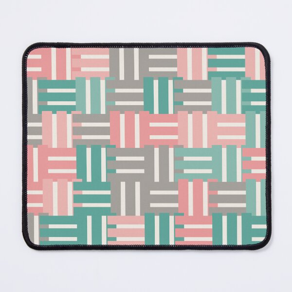 Item preview, Woven Blocks Mint Blush designed and sold by TexSta.