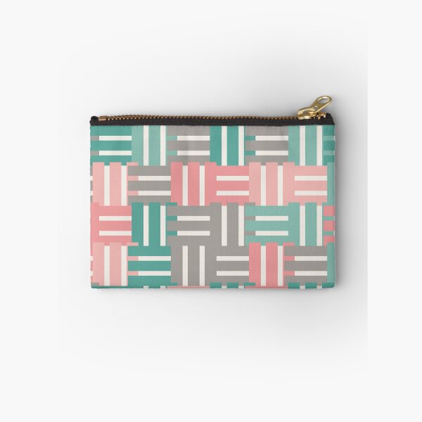 Item preview, Woven Blocks Mint Blush designed and sold by TexSta.