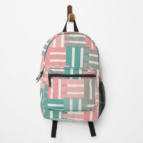 Item preview, Woven Blocks Mint Blush designed and sold by TexSta.