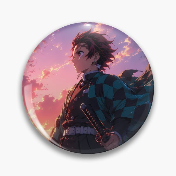 Item preview, Tanjiro Kamado Demon Slayer Ocean Sunset Guardian designed and sold by Dashsopaner.
