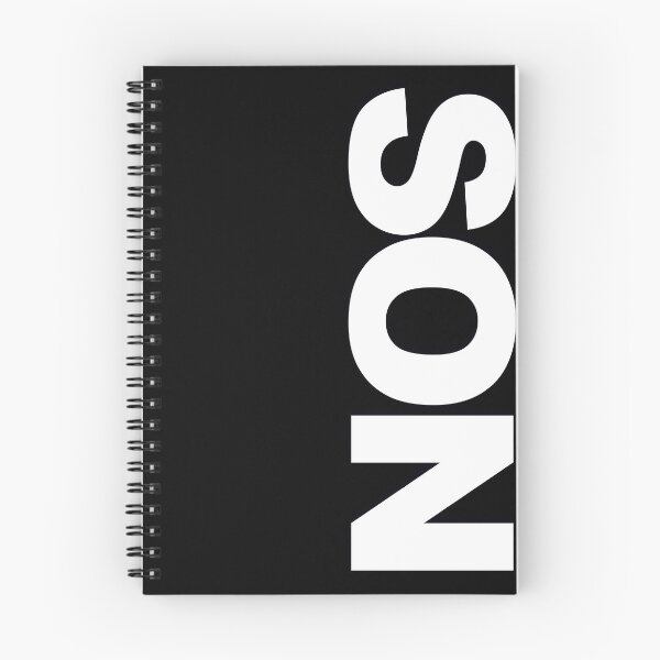 Item preview, SON — White Minimal Bold Type Statement designed and sold by WORDPAUSE.