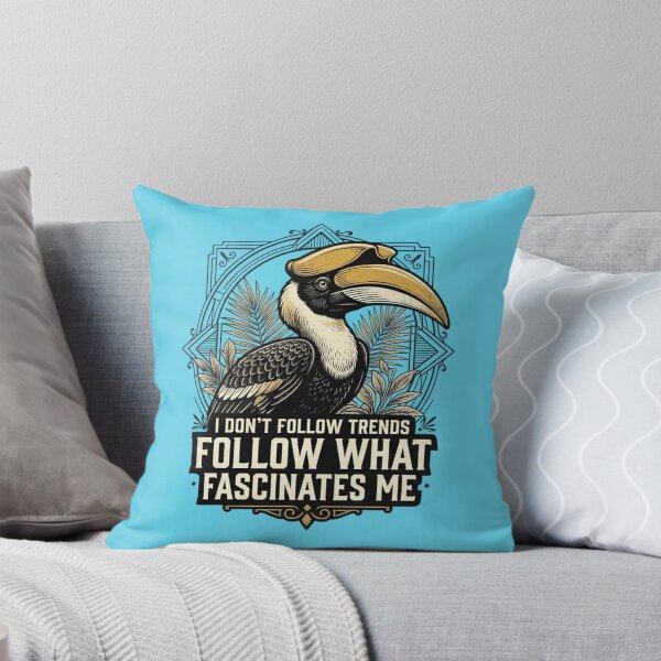 Item preview, Great Hornbill I Don't Follow Trends I Follow What Fascinates Me designed and sold by Max Store.