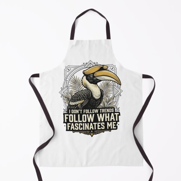 Item preview, Great Hornbill I Don't Follow Trends I Follow What Fascinates Me designed and sold by Max Store.