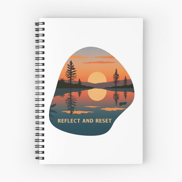 Item preview, Reflect And Reset Embracing Calm Sunset Reflection designed and sold by FWLKIT.