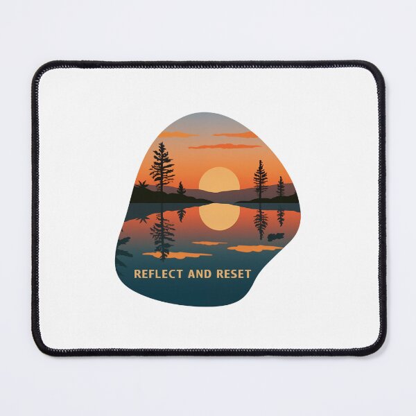 Item preview, Reflect And Reset Embracing Calm Sunset Reflection designed and sold by FWLKIT.
