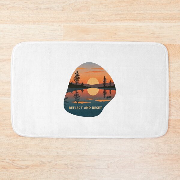 Item preview, Reflect And Reset Embracing Calm Sunset Reflection designed and sold by FWLKIT.