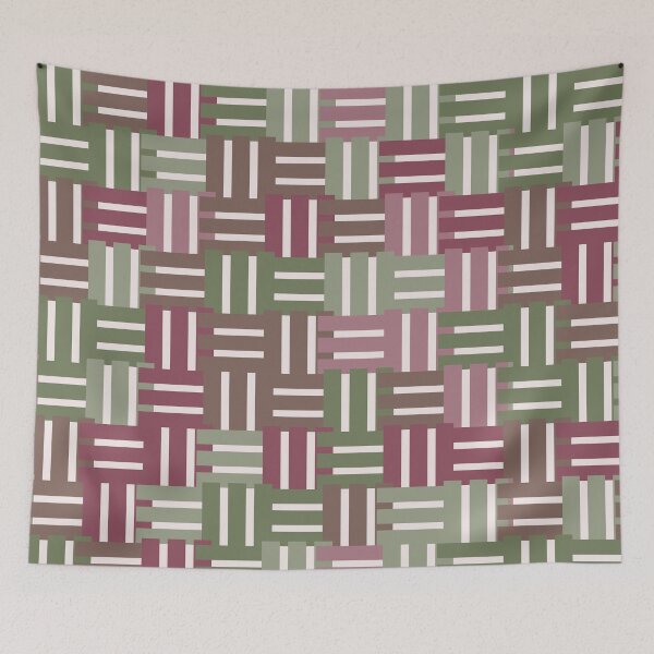 Item preview, Woven Blocks Vintage Garden designed and sold by TexSta.