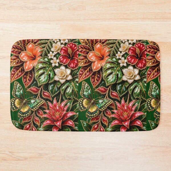 Item preview, MAJESTIC CRYSTAL TROPICAL FLOWERS designed and sold by wordspixies.