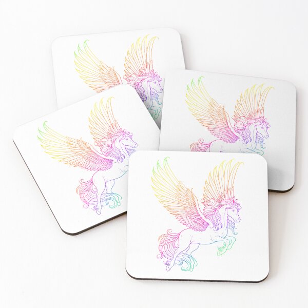 Item preview, Pegasus Rainbow artwork designed and sold by Robobonez.