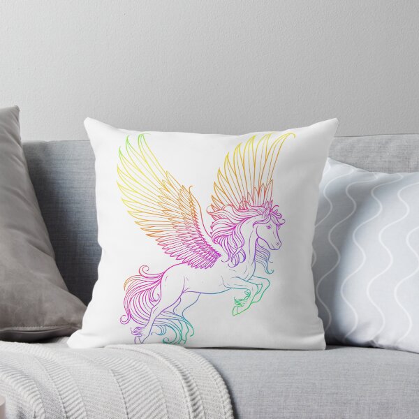Item preview, Pegasus Rainbow artwork designed and sold by Robobonez.