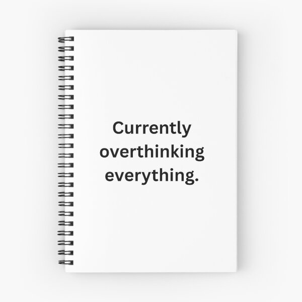 Item preview, Currently overthinking everything designed and sold by theunico.