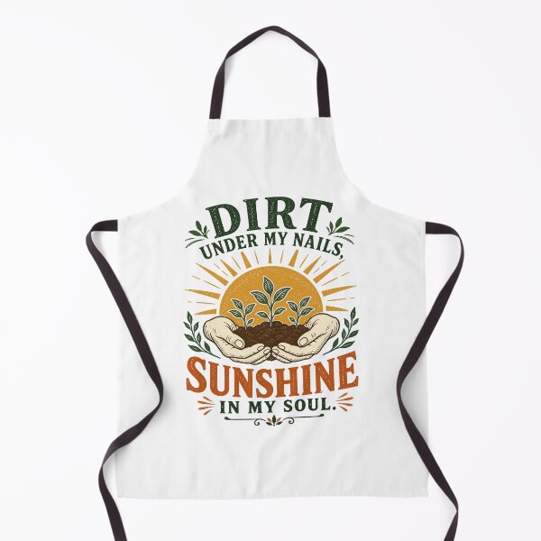 Item preview, Dirt Under My Nails Sunshine In My Soul Gardener designed and sold by Colorful Designs.