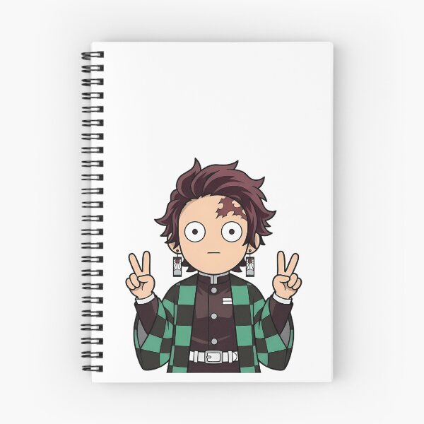 Item preview, Tanjiro Kamado Demon Slayer Small Peace Pose designed and sold by Dashsopaner.