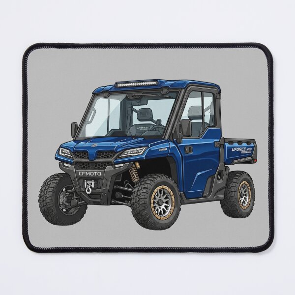 Item preview, CFMOTO UForce Premium Edition Enclosed Cabin Blue UTV Graphic designed and sold by Motorline44.