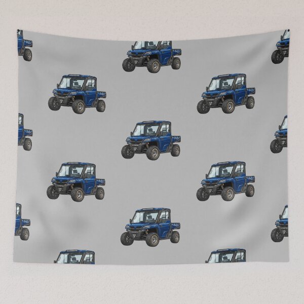Item preview, CFMOTO UForce Premium Edition Enclosed Cabin Blue UTV Graphic designed and sold by Motorline44.