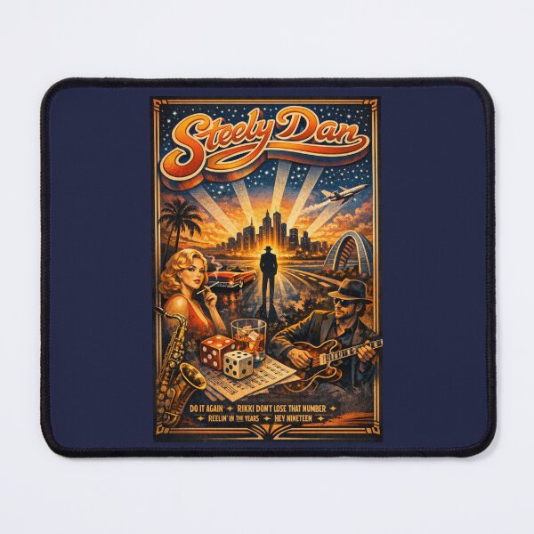 Item preview, Steely Dan Retro Poster designed and sold by Halifaxartguy.