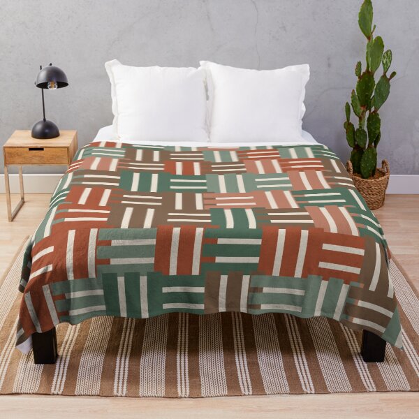 Item preview, Woven Blocks Autumn Grove designed and sold by TexSta.
