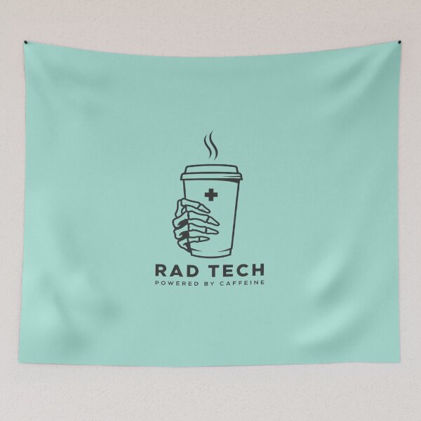 Item preview, Rad Tech Powered by Caffeine – Radiology Humor designed and sold by Sezee.