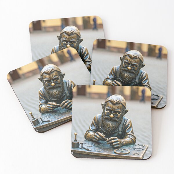 Item preview, Wroclaw Gnome Watchmaker designed and sold by Purrfecta.