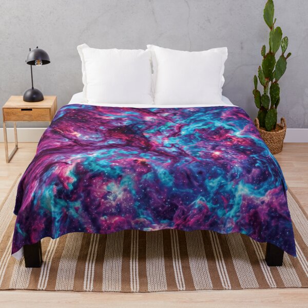 Item preview, Otherworldly Neon Nebula Galaxy Texture designed and sold by Designial.