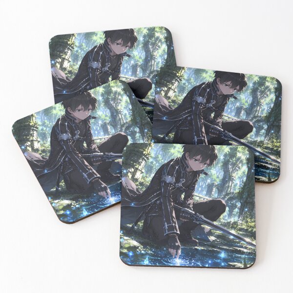 Item preview, Kirito Sword Art Online Enchanted Forest Water Quest designed and sold by Dashsopaner.