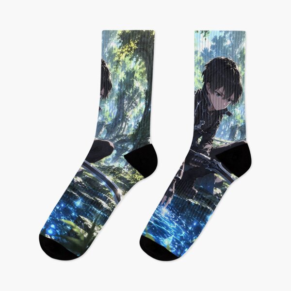 Item preview, Kirito Sword Art Online Enchanted Forest Water Quest designed and sold by Dashsopaner.