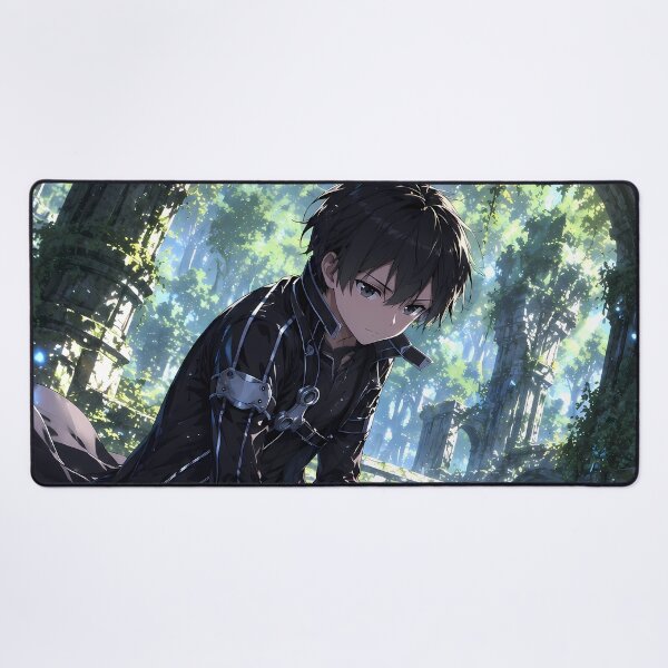 Item preview, Kirito Sword Art Online Enchanted Forest Water Quest designed and sold by Dashsopaner.