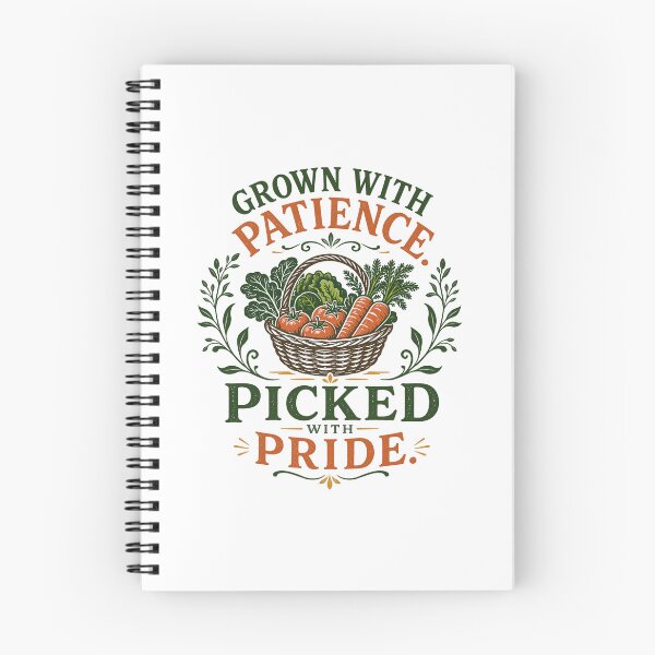 Item preview, Grown With Patience Picked With Pride Vegetable Garden designed and sold by Colorful Designs.