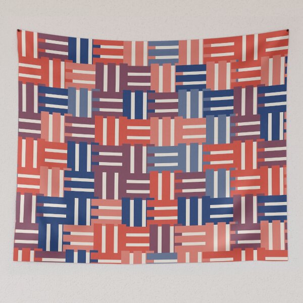 Item preview, Woven Blocks Burnt Caramel designed and sold by TexSta.