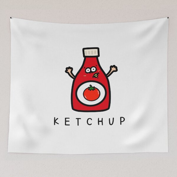 Item preview, Cute KETCHUP designed and sold by kanaehonkawa.