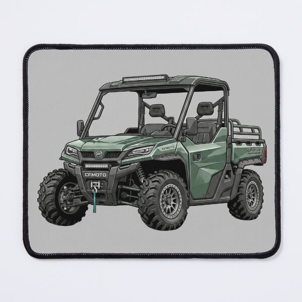 Item preview, CFMOTO UForce Ranch Edition Green Off-Road UTV Graphic designed and sold by Motorline44.