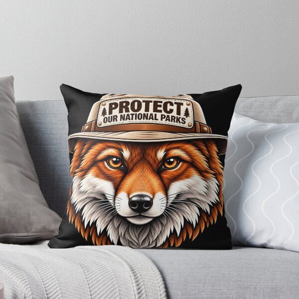 Item preview, Protect Our National Parks – Fox Nature Conservation Design designed and sold by WAUZ.