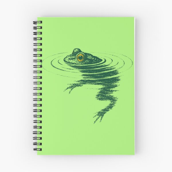 Item preview, Cosmic Frog in Water Ripples - Trippy Space Wildlife designed and sold by sportfantees.