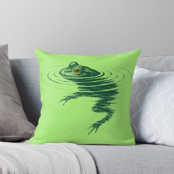 Item preview, Cosmic Frog in Water Ripples - Trippy Space Wildlife designed and sold by sportfantees.