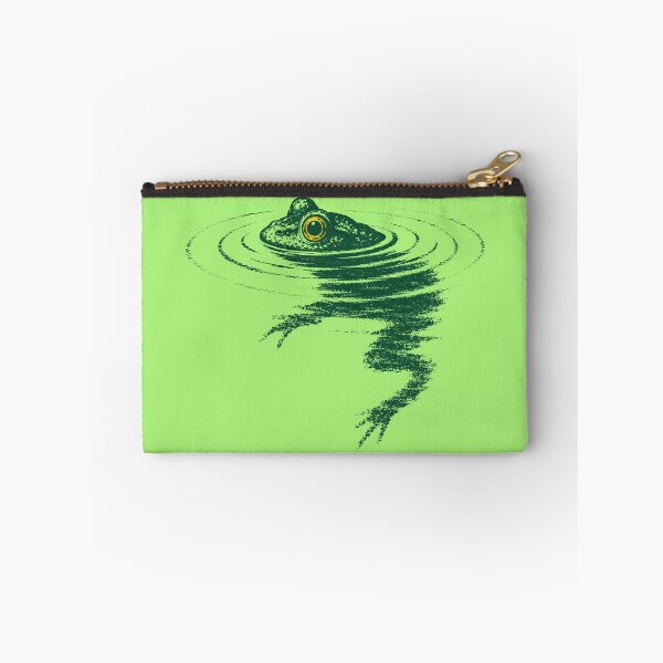 Item preview, Cosmic Frog in Water Ripples - Trippy Space Wildlife designed and sold by sportfantees.
