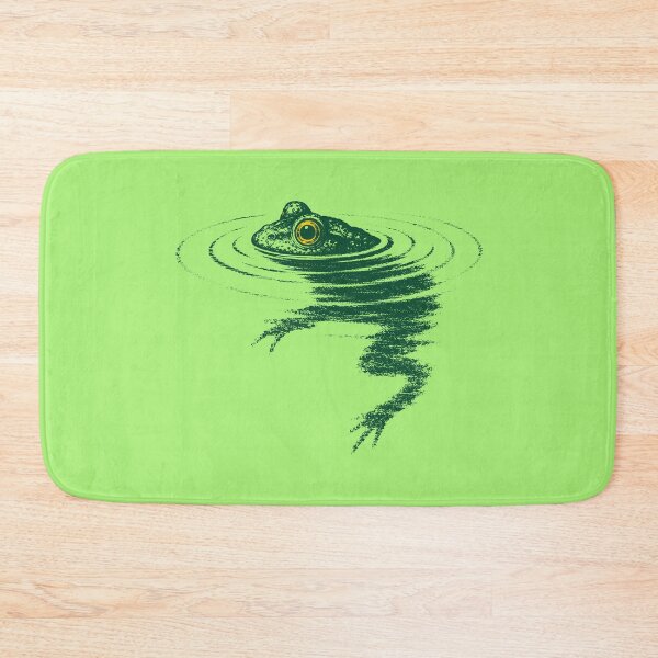 Item preview, Cosmic Frog in Water Ripples - Trippy Space Wildlife designed and sold by sportfantees.
