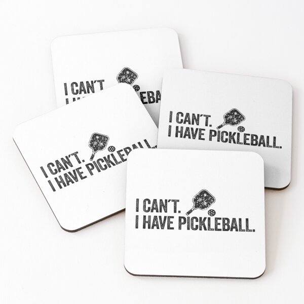 Item preview, I Can't I Have Pickleball, pickleball gift, pickleball paddle, funny pickle ball designed and sold by aponwao.